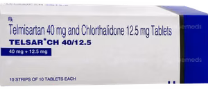 TELSAR CH 40/12.5MG TAB  1,S