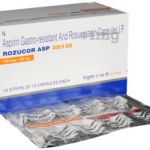 ROZUCOR-ASP 20/150MG CAP  1,S