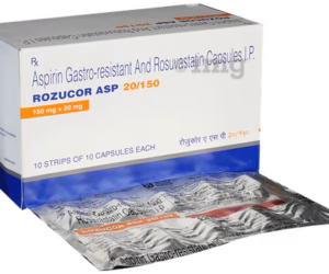 ROZUCOR-ASP 20/150MG CAP  1,S