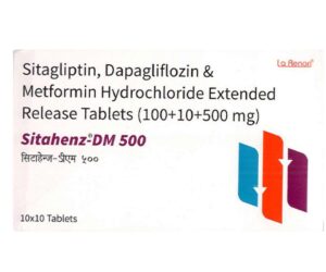 SITAHENZ DM 500MG TAB  1,S