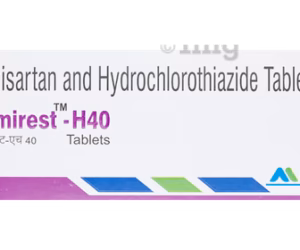 TELMIREST H 40MG TAB  1,S