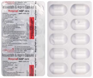 ROSYCAP ASP 10/75MG CAP  1,S