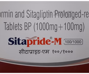 SITAPRIDE M 100/1000MG TAB  1,S