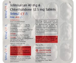 TELMA CT 40/12.5 TAB  15 TAB