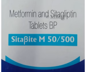 SITABITE M 50/500MG TAB  1,S