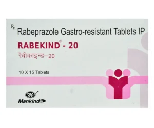 RABEKIND 20MG TAB  1,S