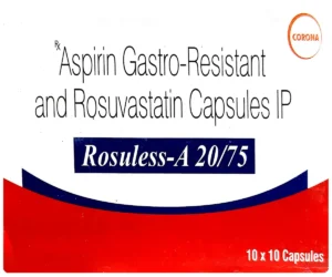 ROSULESS A 20/75MG CAP  1,S