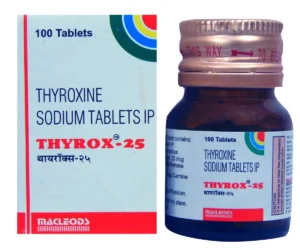 THYROX-25 TAB  1*100