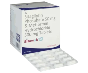 SITAWOK M 500MG TAB  1,S