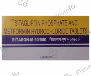 SITASON M 50/500MG TAB  1,S