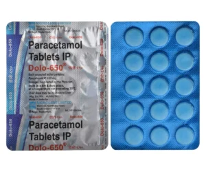DOLO 650MG TAB  1,S