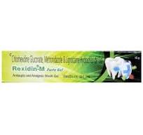 REXIDINE-M FORTE GEL  15 GM