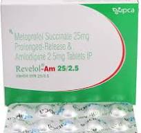 REVELOL-AM 25/2.5MG TAB  1,S