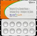 REVELOL-T-AM 50MG TAB  1,S