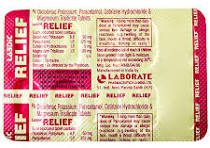 RELIF TAB  1*10