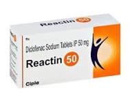 REACTIN 50MG TAB  1*10