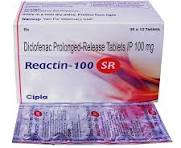 REACTIN-SR 100MG TAB  1*15