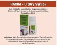 RAXIM O DRY SYP  30ML