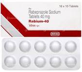 RABIUM 40 TAB  10 TAB