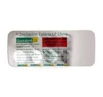 QUETALENT 25MG TAB  1,S