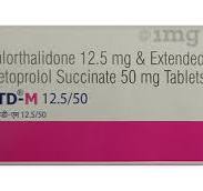 CTD M 12.5/50MG TAB  1,S
