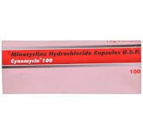 CYNOMYCIN-100 CAP  1*4