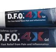 D.F.O 4X GEL  50 GM