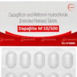 DAPABITE M 10/500MG TAB  1,S
