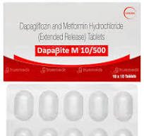 DAPABITE M 10/500MG TAB  1,S