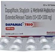 DAPAMAC TRIO 1000MG TAB  1,S