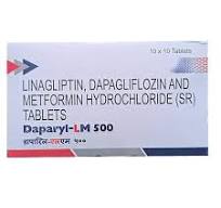 DAPARYL LM 500MG TAB  1,S