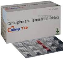 DILNIP T 40MG TAB  1,S