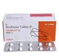 DIZIBEAT 16MG TAB  1,S