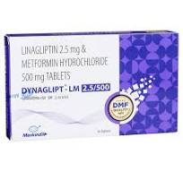 DYNAGLIPT LM 2.5/500MG TAB 1,S