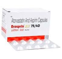 ECOSPRIN-AV-75/40MG CAP  1,S