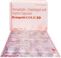 ECOSPRIN-GOLD-20 TAB  1*15