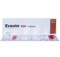 ECOVIN 500MG TAB  1,S