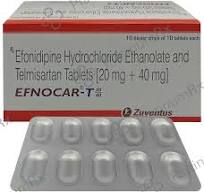 EFNOCAR T 20/40MG TAB  1,S
