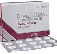 EMBETA TM 25MG TAB  1,S