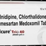 OLCURE TRIO 40MG TAB  1,S