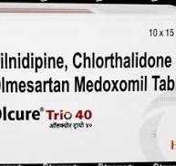 OLCURE TRIO 40MG TAB  1,S