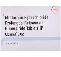 OBIMET-GX-2MG TAB  15 TAB