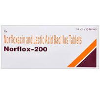NORFLOX-200 TAB  1*10