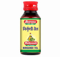 NIRGUNDI TEL (BAD)  50ML