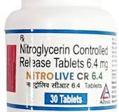 NITROLIVE CR 6.4MG TAB  1,S