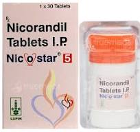 NICOSTAR-5MG TAB  1,S