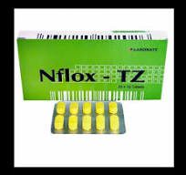 N-FLOX-TZ TAB  1*10