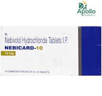 NEBICARD 10MG TAB  1,S