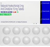 NEBICARD LN 5MG TAB  1,S