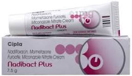NADIBACT-PLUS CREAM  7.5GM